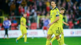 Zlatan Ibrahimovic avec les Blagult en mars 2022