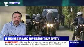 Stéphane Tapie: les cambrioleurs qui se sont introduits chez Bernard Tapie "cherchaient de l'argent"