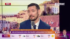 "Nous devons faire évoluer la loi", affirme Jonathan Denis, président de l'association pour le droit de mourir dans la dignité