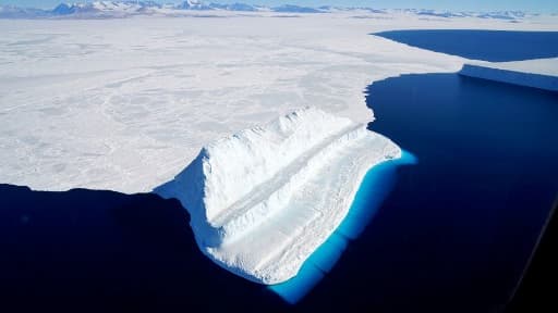 Les glaces de l'Antarctique - Image d'illustration