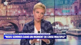 Clémentine Autain : "Nous sommes dans un moment de crise multiple" - 09/10