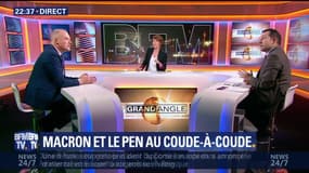 Présidentielle: Emmanuel Macron et Marine Le Pen au coude à coude dans les sondages
