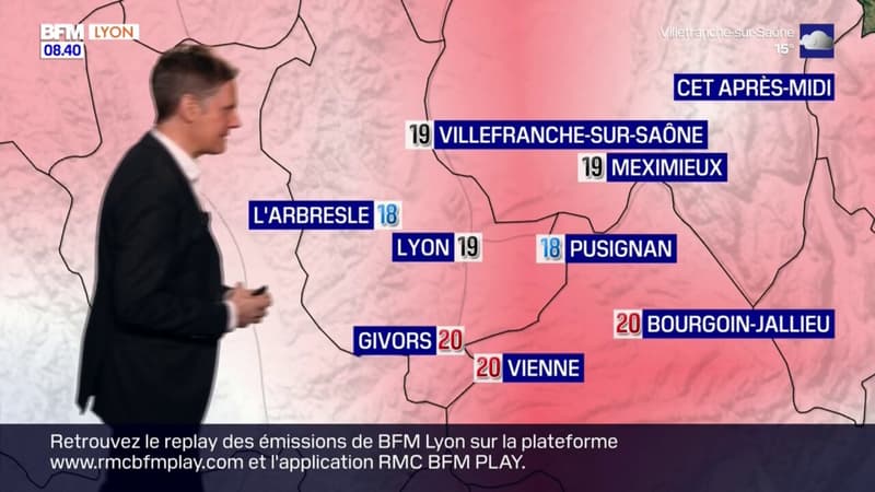 Météo Rhône: un samedi qui s'annonce nuageux, 19°C attendus à Lyon