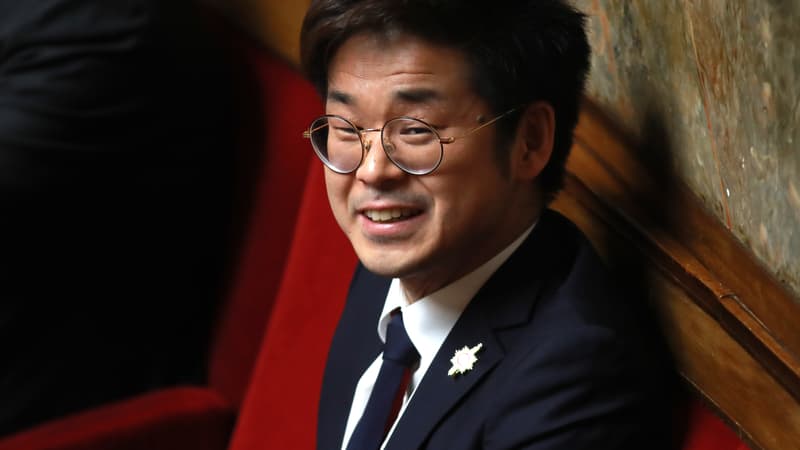 Joachim Son-Forget à l'Assemblée nationale le 21 février 2018.