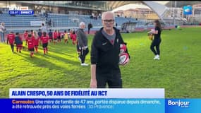 Alain Crespo, 50 ans de fidélité au RCT 