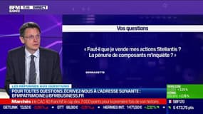 Les questions : Faut-il que je vende mes actions Stellantis ? - 05/11