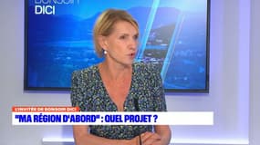 Chantal Eyméoud, tête de liste (LR/UDI) "Ma région d'abord" des Hautes-Alpes