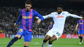 Barça-Naples : Ferran Torres face à Zambo Anguissa