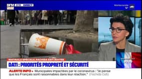 Propreté à Paris: Rachida Dati se dit "plutôt favorable" à l'idée de "confier la collecte des déchets à des entreprises, y compris des entreprises d'insertion"