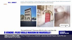 Marseille: l'hôtel de Cabre, plus vieux bâtiment de la ville, est à vendre