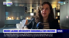 Une visite sensorielle à destination des personnes en situation de handicap au Musée Lalique