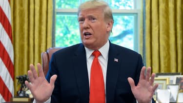 Donald Trump à la Maison Blanche le 4 septembre 2019