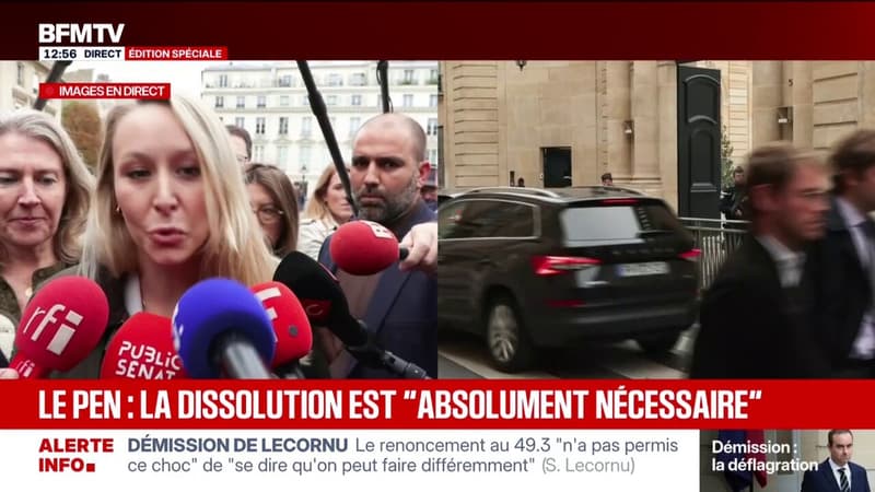 Démission de Sébastien Lecornu: 
