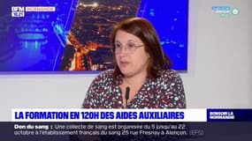 Crèches: Marie-Céline Gosselin, aide auxiliaire de puériculture à Rouen, explique que les enfants sont trop nombreux pour le nombre de professionnels