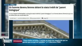 Un homme devenu femme obtient le statut de "parent biologique"