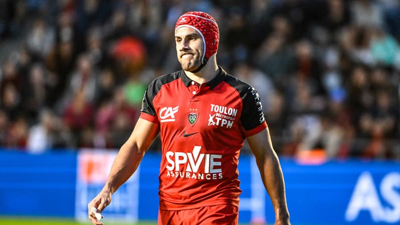 L'ailier du RCT Gabin Villière 