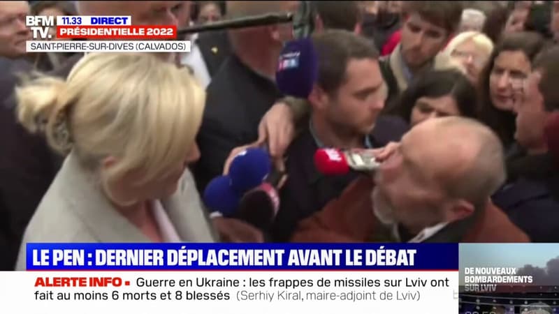 Marine Le Pen espère que le débat ne sera pas 