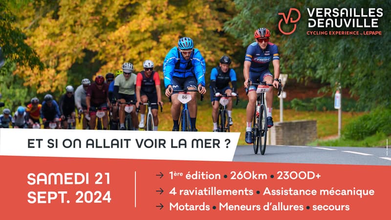 Cyclosportive Versailles-Deauville