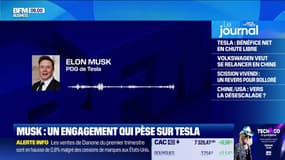"Davantage de mon temps à Tesla": Elon Musk annonce consacrer moins de temps à l'administration Trump