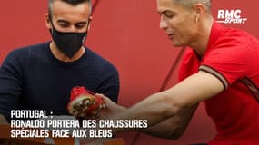 Portugal : Ronaldo portera des chaussures spéciales face aux Bleus