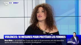 "Si une femme n'arrive pas avec trois dents en moins et un œil au beurre noir, elle n'est pas crue" (F. Benomar, Les Effronté-es)