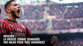 Mercato : le très gros prix demandé par Milan pour Hernandez