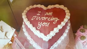Un divorce cake (photo d'illustration)