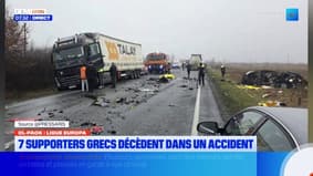 OL : 7 supporters grecs du PAOK tués dans un accident avant le match de Ligue Europa