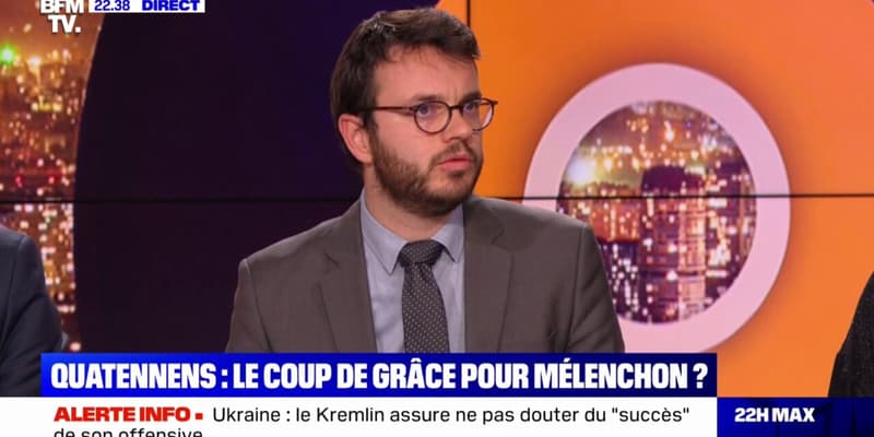 Affaire Quatennens: pour Arthur Delaporte, Jean-Luc Mélenchon a "fait une mauvaise gestion de cette crise"