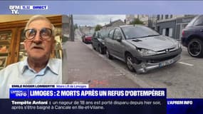 Deux morts après un refus d'obtempérer présumé à Limoges: "La police, autant que je sache, n'est pas responsable de cet état de fait", réagit le maire Emile Roger Lombertie (LR)