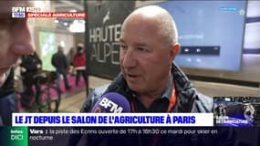 "C'est une très belle vitrine": Christian Hubaud, du département des Hautes-Alpes, trouve "important" le salon de l'Agriculture