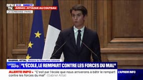 Attaque au couteau à Arras: "Une minute de silence aura lieu dans tous les établissements scolaires et tous les rectorats" lundi à 14h, annonce Gabriel Attal