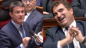 Attaqué par Christian Jacob sur sa méthode et sa loyauté envers le Président, Manuel Valls ne s'est pas laissé intimider.