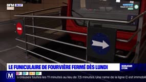 Lyon: le funiculaire de Fourvière fermé dès lundi 