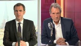 Olivier Véran, ministre de la Santé, invité de BFMTV-RMC, le 7 avril 2020.