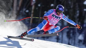 Cyprien Sarrazin lors du Super-G de Beaver Creek, le 7 décembre 2024.