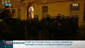 Sorbonne: les forces de l'ordre ont évacué des étudiants jeudi soi