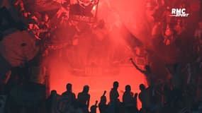 Nice - OM interrompu : Les Marseillais accueillis par leurs supporters à la Commanderie