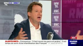 Yannick Jadot veut "un revenu minimum provisoire, jusqu'à 500€, au moins jusqu'à la rentrée" 