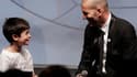 Le dialogue entre Nathan et Zinédine Zidane a été l'un des temps forts de la présentation française