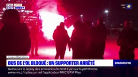 OL: un homme placé en garde à vue pour avoir bloqué le bus des joueurs