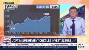 Les marchés parisiens: l’optimisme revient chez les investisseurs - 07/10