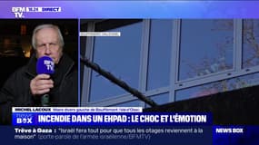 Incendie dans un Ehpad du Val-d'Oise: "Un départ de feu dans la buanderie qui s'est propagé au 3e étage", déclare le maire de Bouffémont