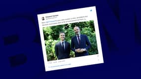 Edouard Philippe et Gaspard Gantzer