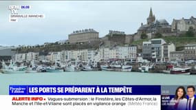 Les ports de l'Ouest se préparent à la tempête et aux rafales à plus de 100 km/h