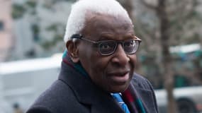 Lamine Diack, à Paris le 13 janvier 2020