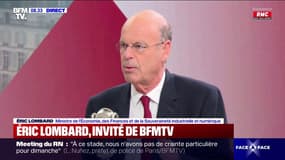 Droits de douane américains: "On va tout faire pour y échapper", assure le ministre de l'Économie Éric Lombard