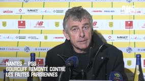 Nantes – PSG : Gourcuff remonté contre les fautes parisiennes