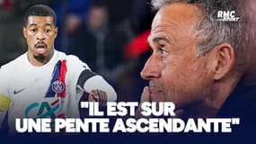 PSG : "Il est sur une pente ascendante", Luis Enrique donne des nouvelles de Kimpembe