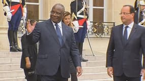 François Hollande a rencontré mardi son homologue malien, Ibrahim Boubacar Keïta.
